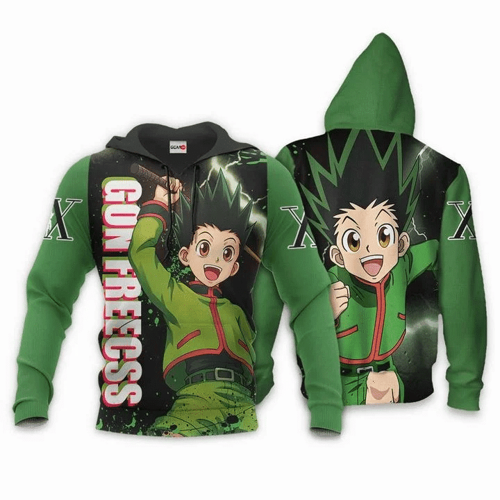 Gon Freecss Hunter X Hunter  3d Hoodie Zip Hoodie