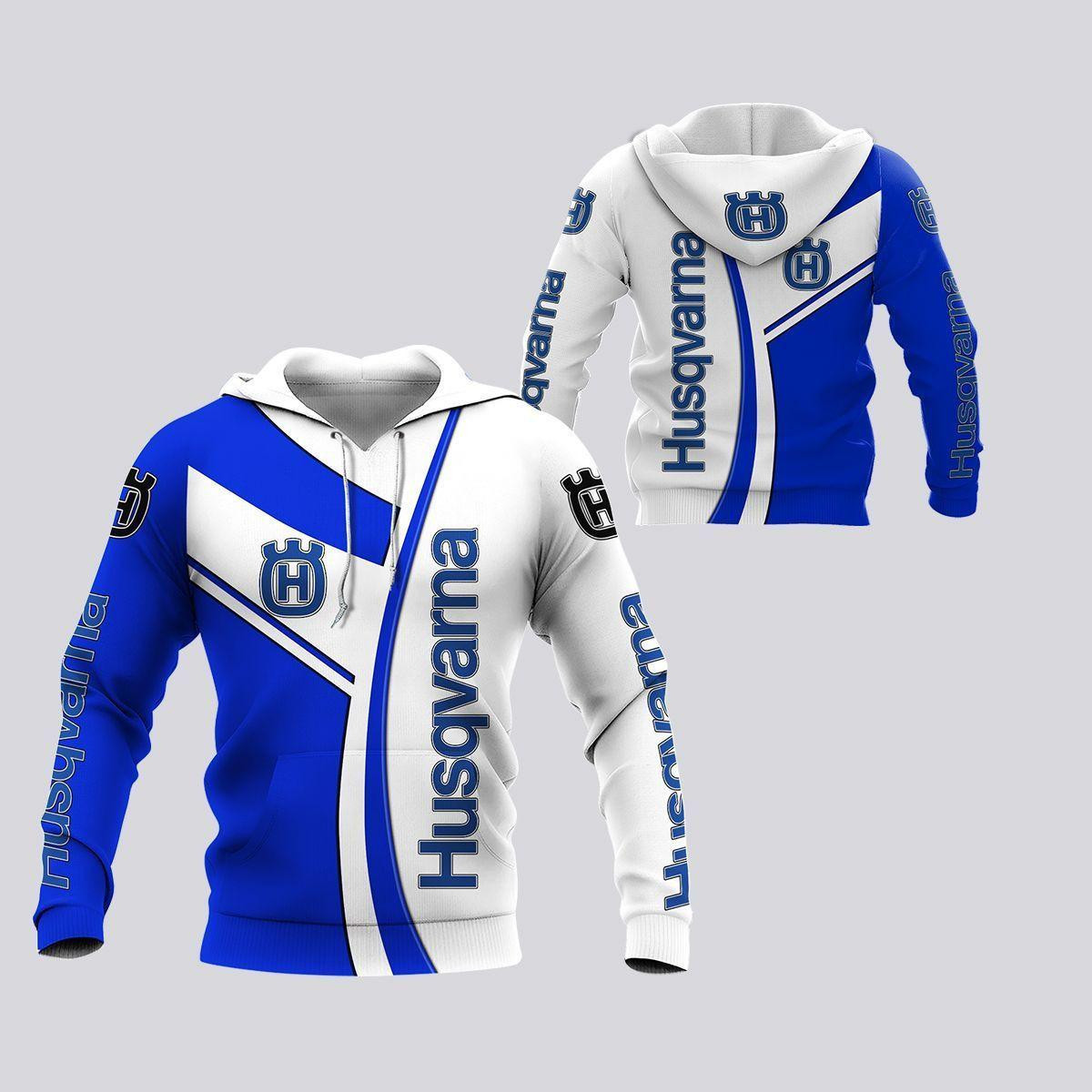 Husqvarna Shirt 994, 3d Hoodie Zip Hoodie