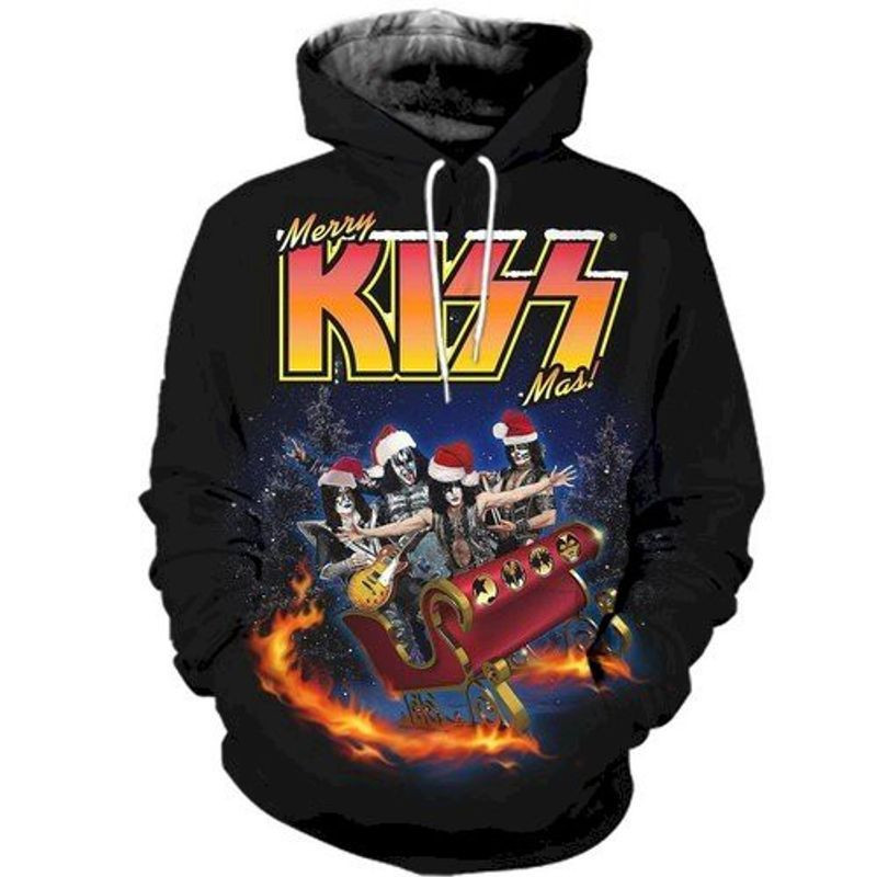Winner Merry Kissmas All Over Printing 3d Hoodie