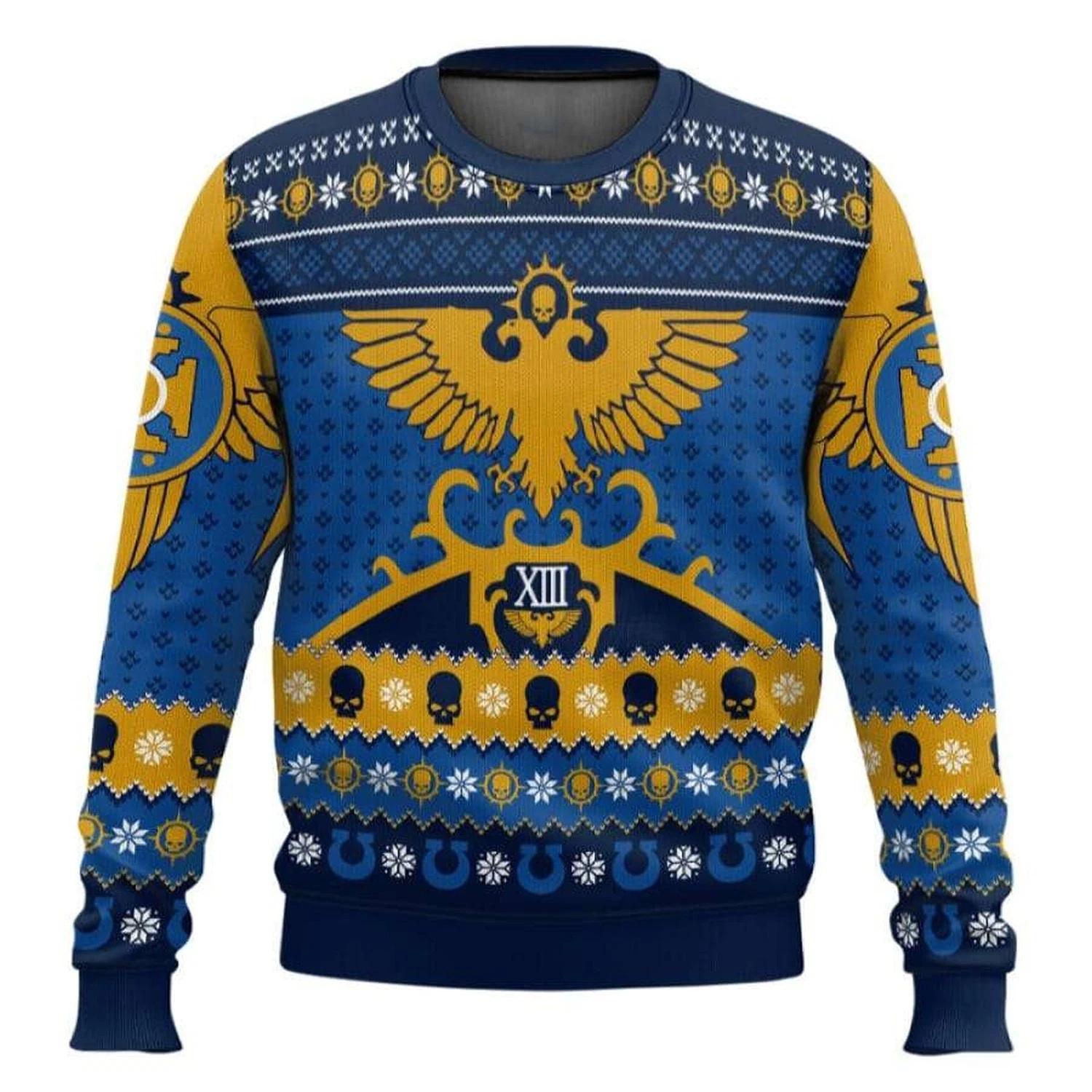 Warhammer 40k Declare Heresy Ugly Christmas Sweater