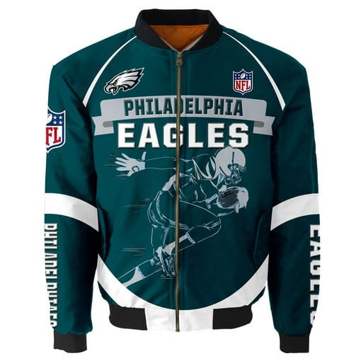 Philadelphia Eagles Thick Bomber Jacket CSBBT198
