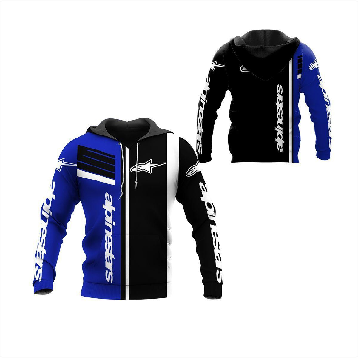 Alpinestars Shirt 890, 3d Hoodie Zip Hoodie
