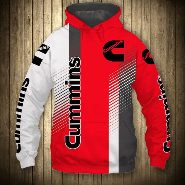 Cummins Inc 7k84   Cartoon 3d Hoodie Zip Hoodie 1157