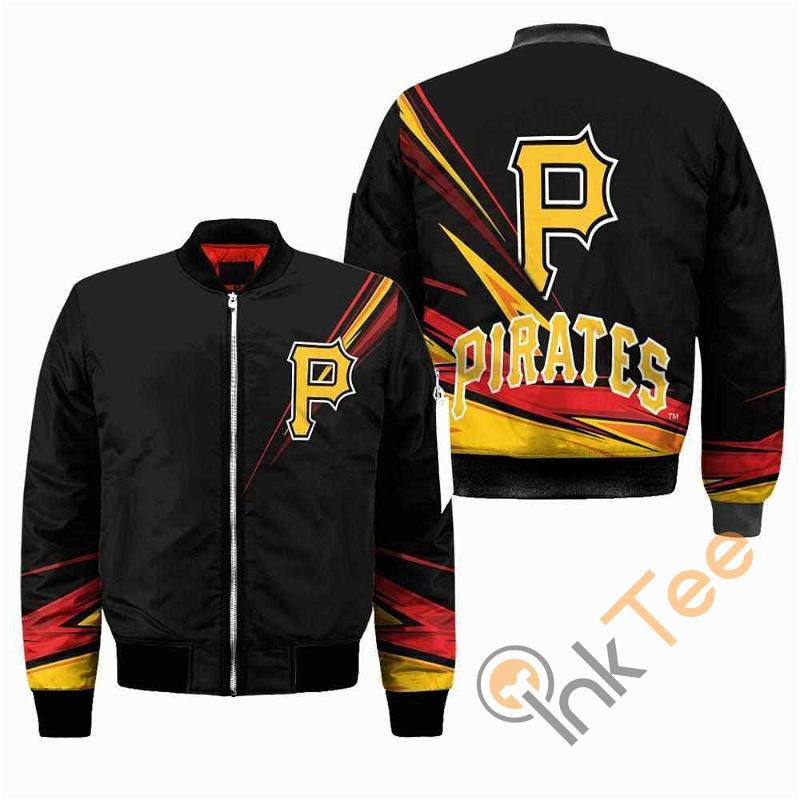 Pittsburgh Pirates Black Bomber Jacket
