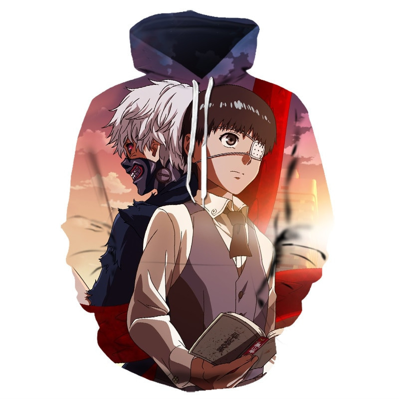 Tokyo Ghoul 3D All Over Print Hoodie & Zip Hoodie