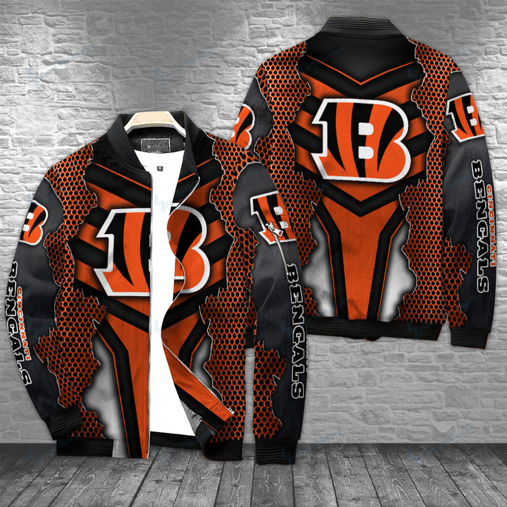 Cincinnati Bengals Bomber Jacket BG294