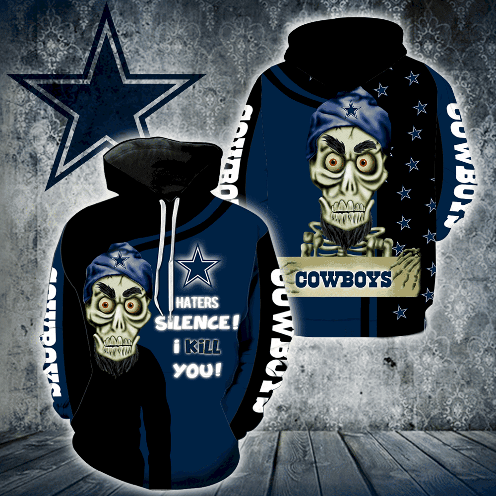 Cowboys Skull Full 3D All Over Print Hoodie & Zip Hoodie