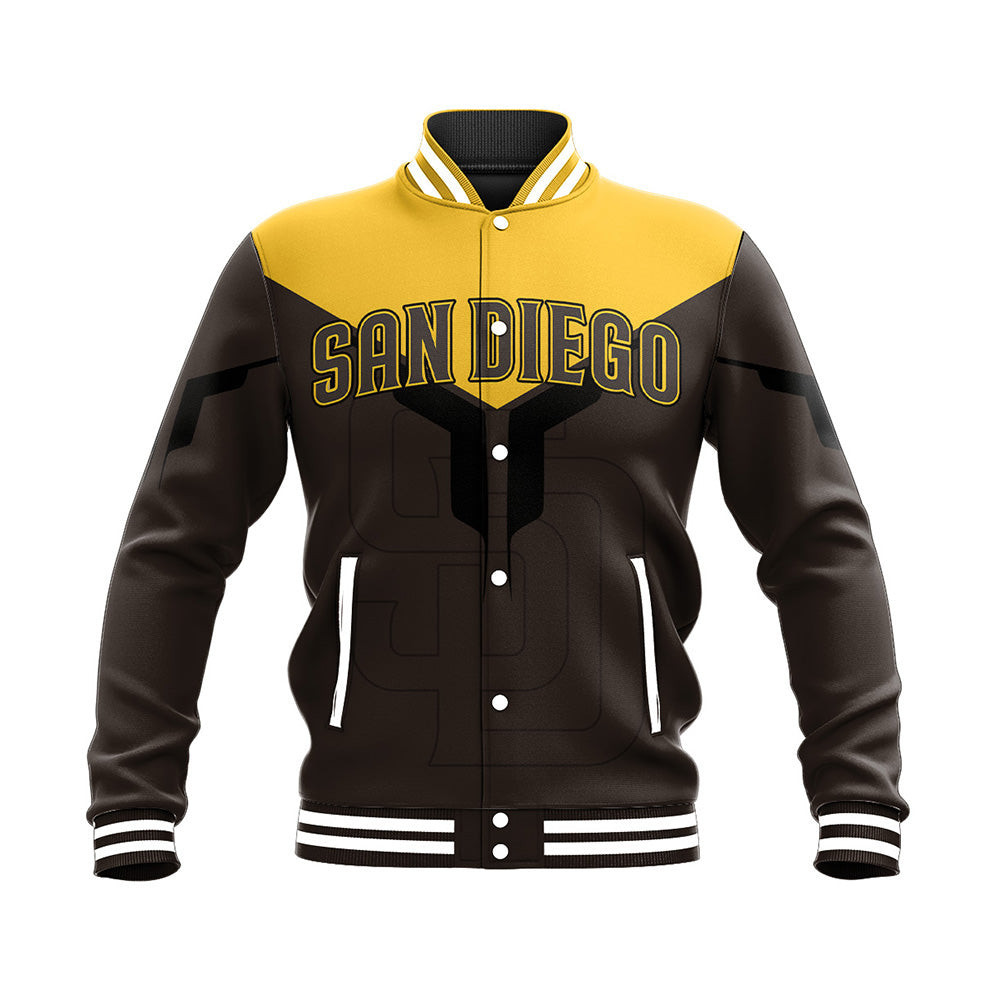 San Diego Padres Baseball Jacket V1