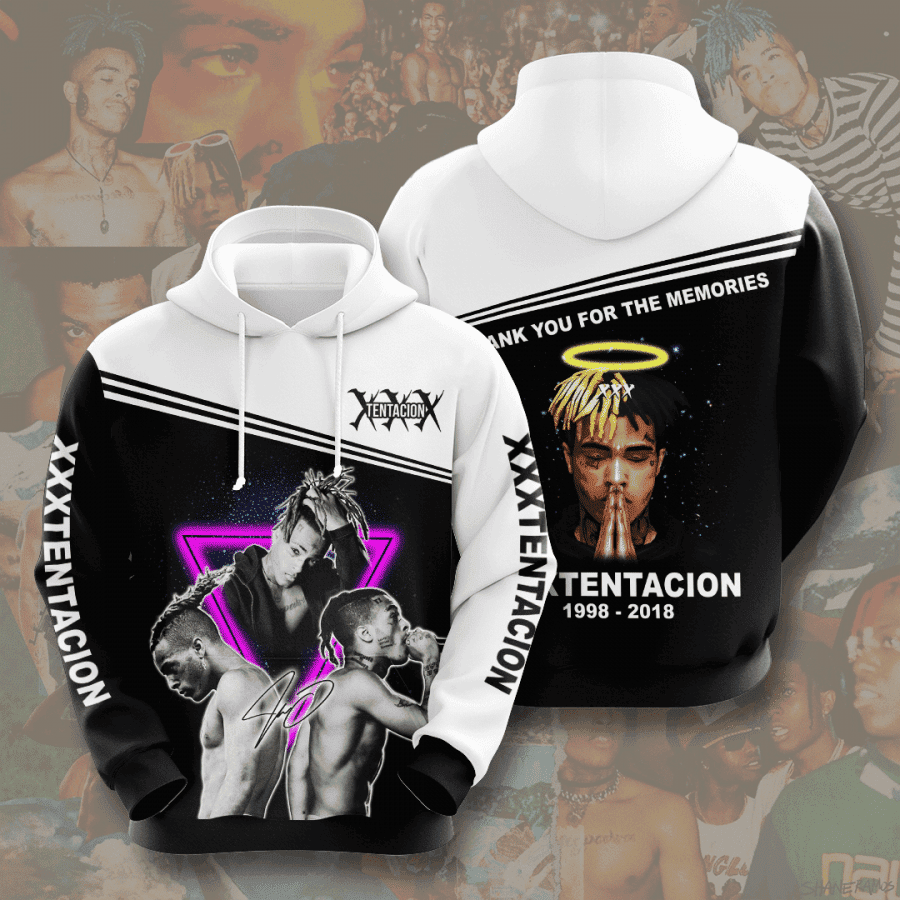 Xxxtentacion 1998 2018 3D All Over Print Hoodie & Zip Hoodie
