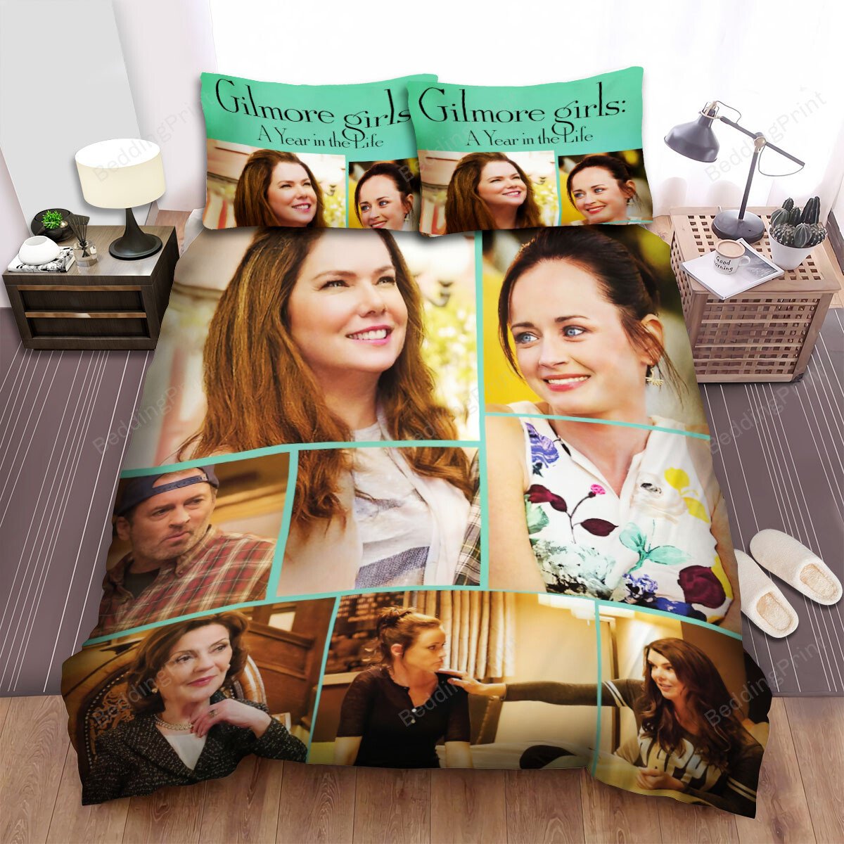 Gilmore Girls Bedding Set Gilmore Girls Characters Pattern Duvet Covers