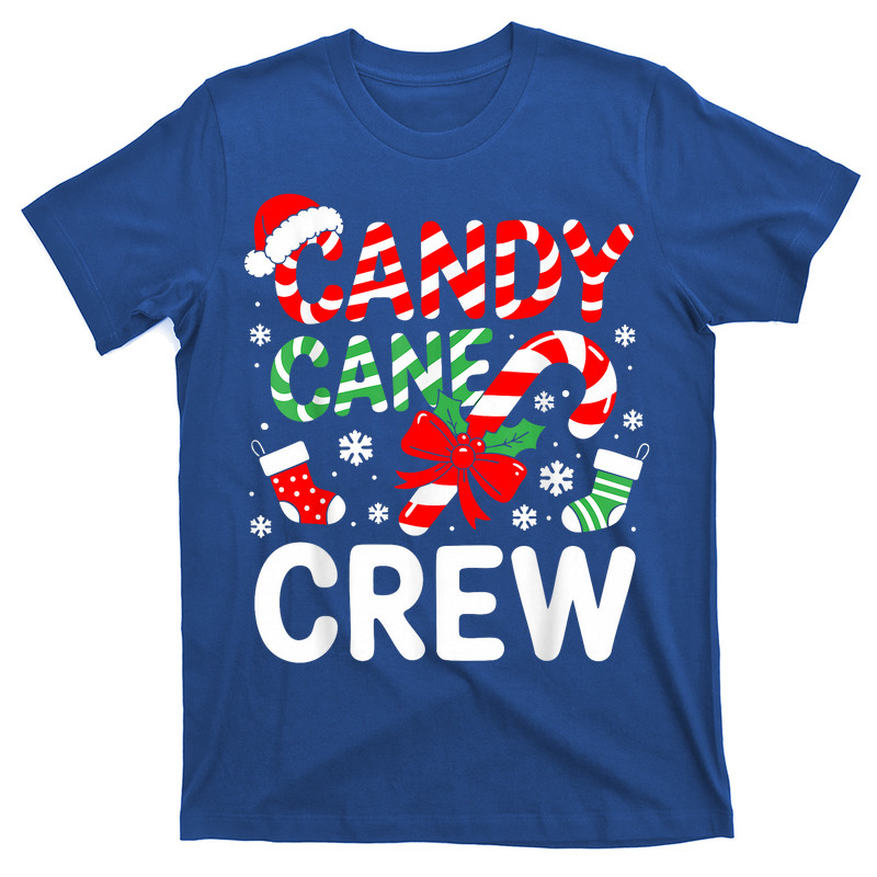 Candy Cane Crew Christmas T-Shirt
