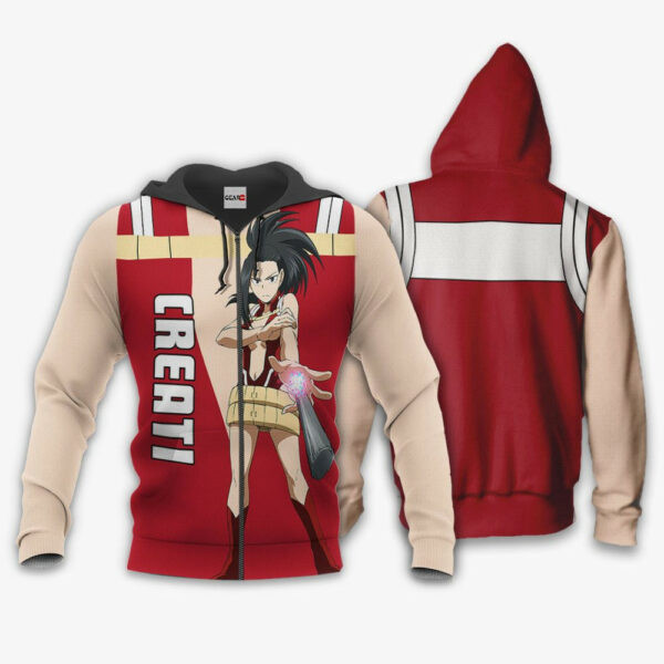 Momo Yaoyorozu Anime My Hero Academia 2k2 Cartoon Graphic Outfits Aop 3d Hoodie Zip Hoodie 1984