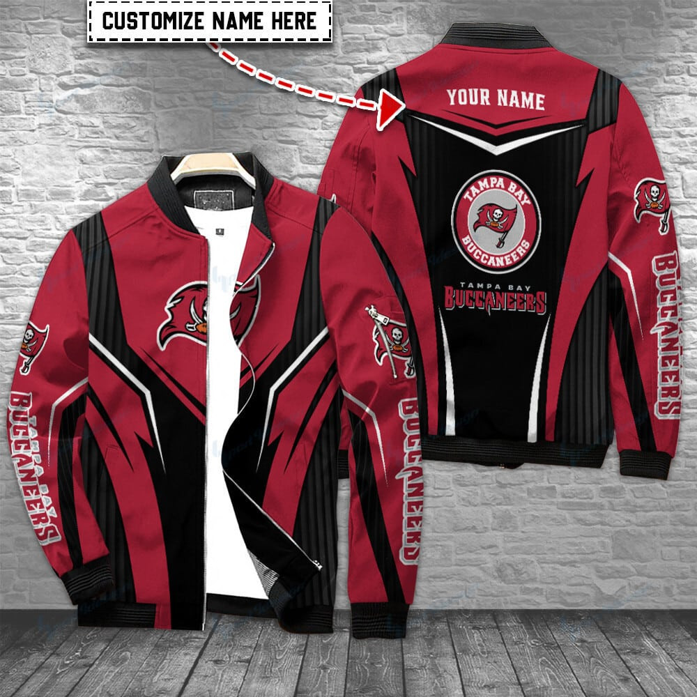 Tampa Bay Buccaneers Personalized Bomber Jacket BG288