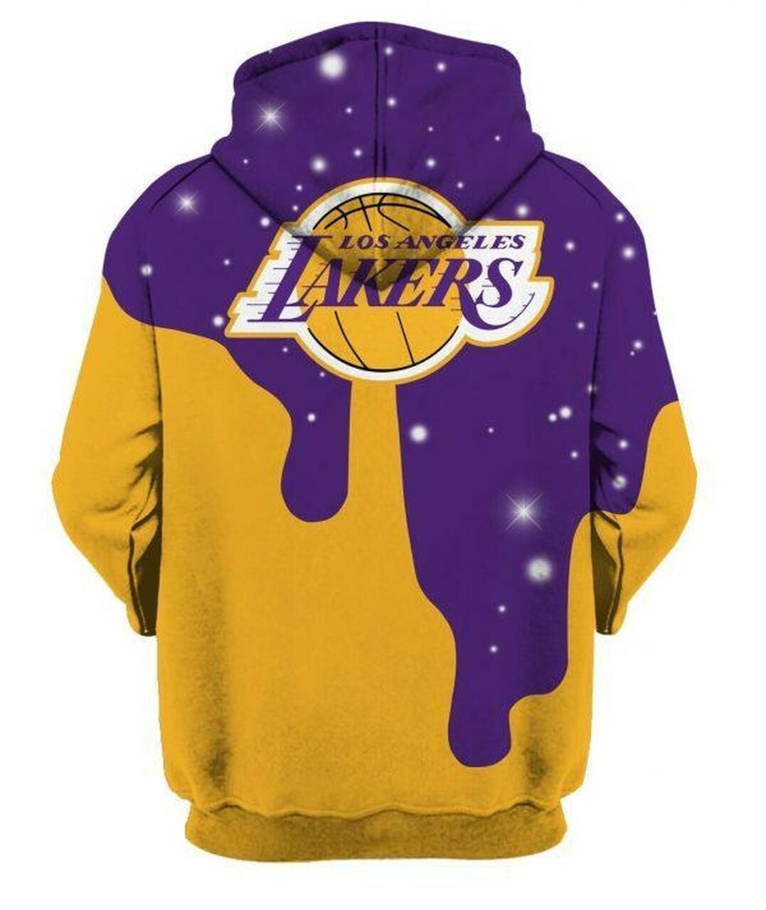 Los Angeles Lakers Basketball 3D All Over Print Hoodie & Zip Hoodie