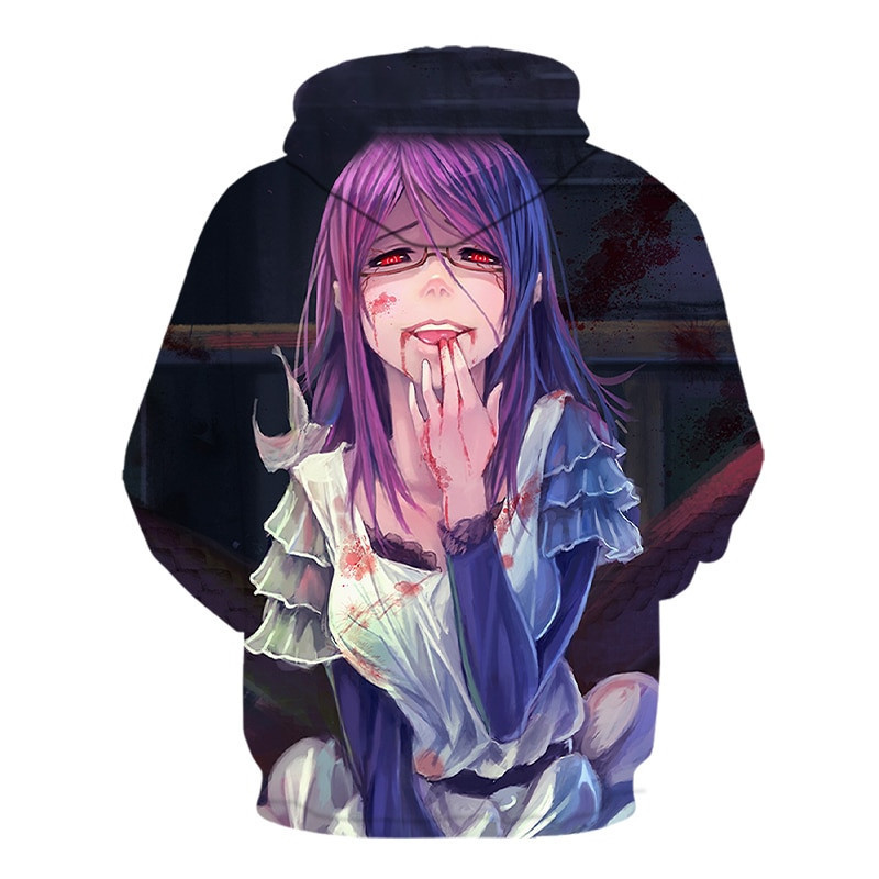 Tokyo Ghoul 3D All Over Print Hoodie & Zip Hoodie