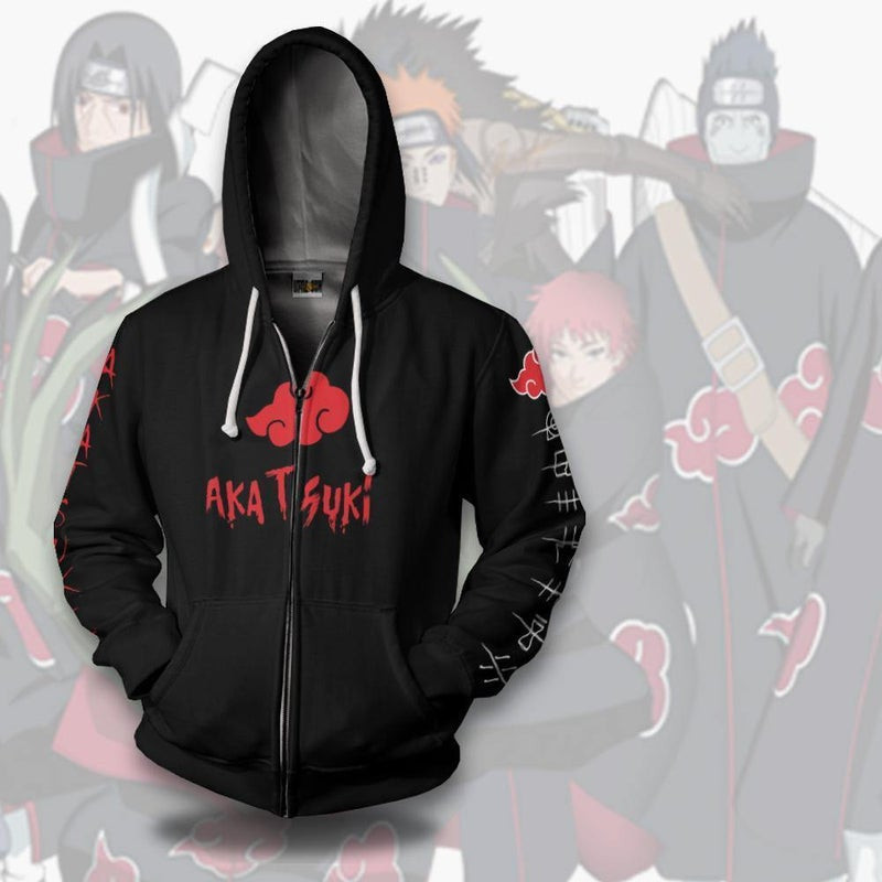 Akatsuki 3D All Over Print Hoodie & Zip Hoodie
