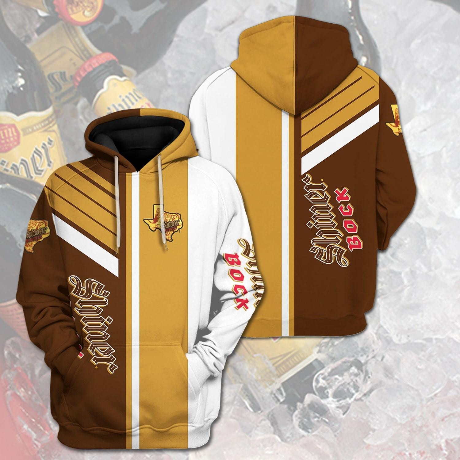 Shiner Bock Beer 3d Hoodie