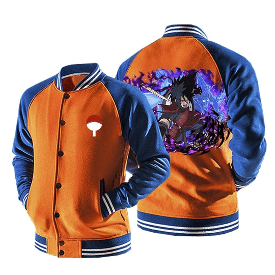 Naruto Uchiha Madara Uchiha 2 Baseball Jacket 161