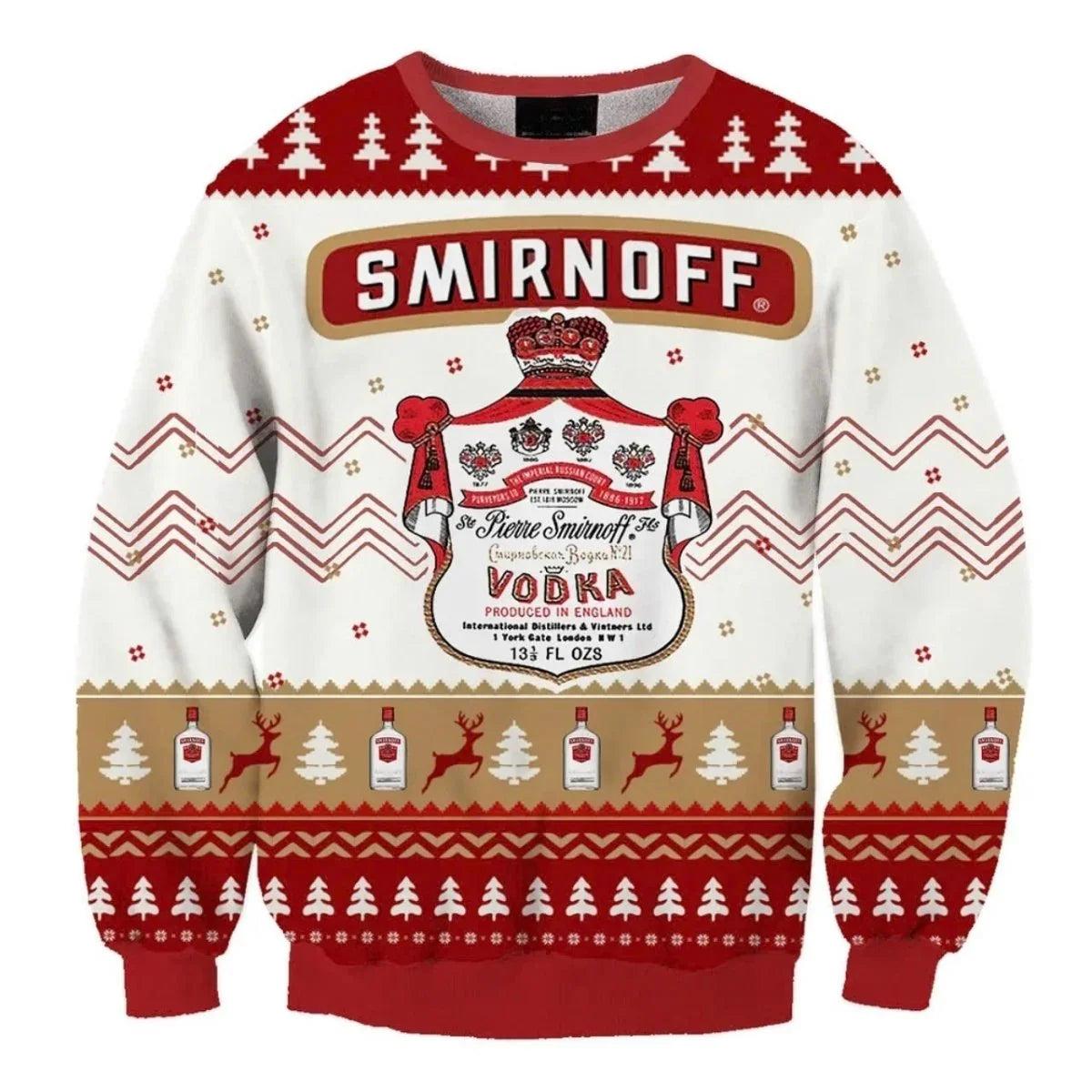 Smirnoff Ugly Christmas Sweater
