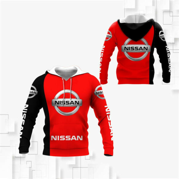 Nissan Shirt 730, 3d Hoodie Zip Hoodie 2845