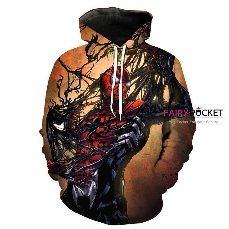 Spider-Man Venom 3D All Over Print Hoodie & Zip Hoodie