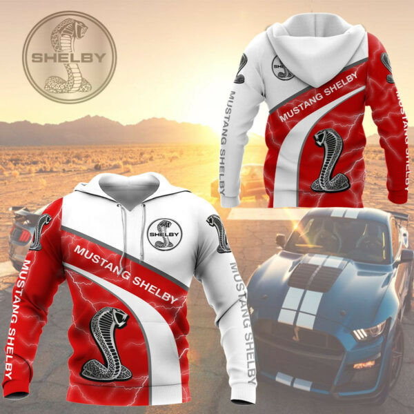 Ford Mustang Shelby Luxury Car 8k204 3d Zip Hoodie Hoodie Ii0 1581