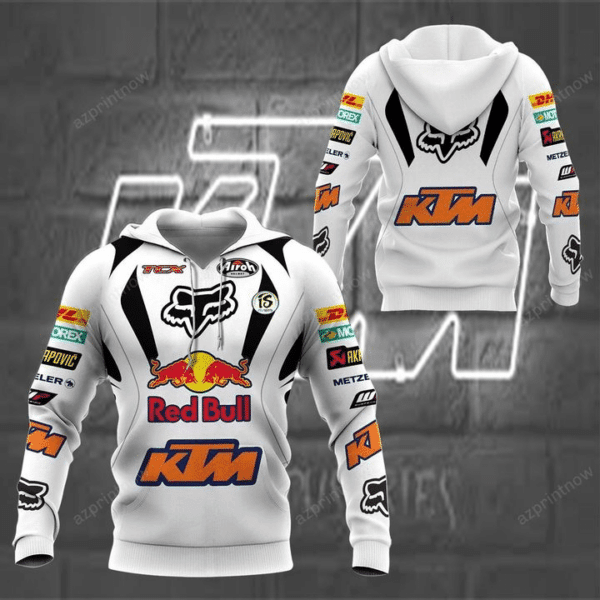 Ktm Racing Shirt 584, 3d Hoodie 1510