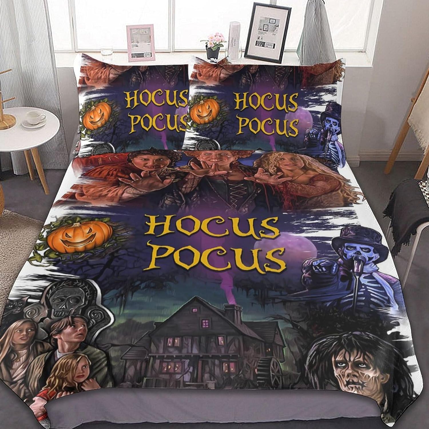 Hocus Pocus Bedding Set Hocus Pocus Characters Graphic Duvet Covers