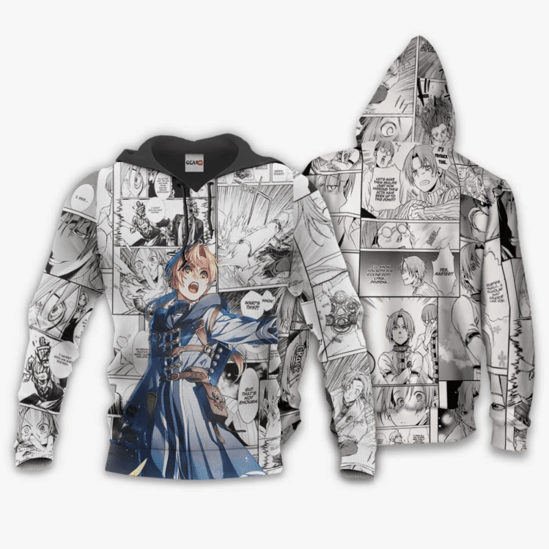 Rudeus Greyrat Mushoku Tensei 1 3d Hoodie Zip Hoodie