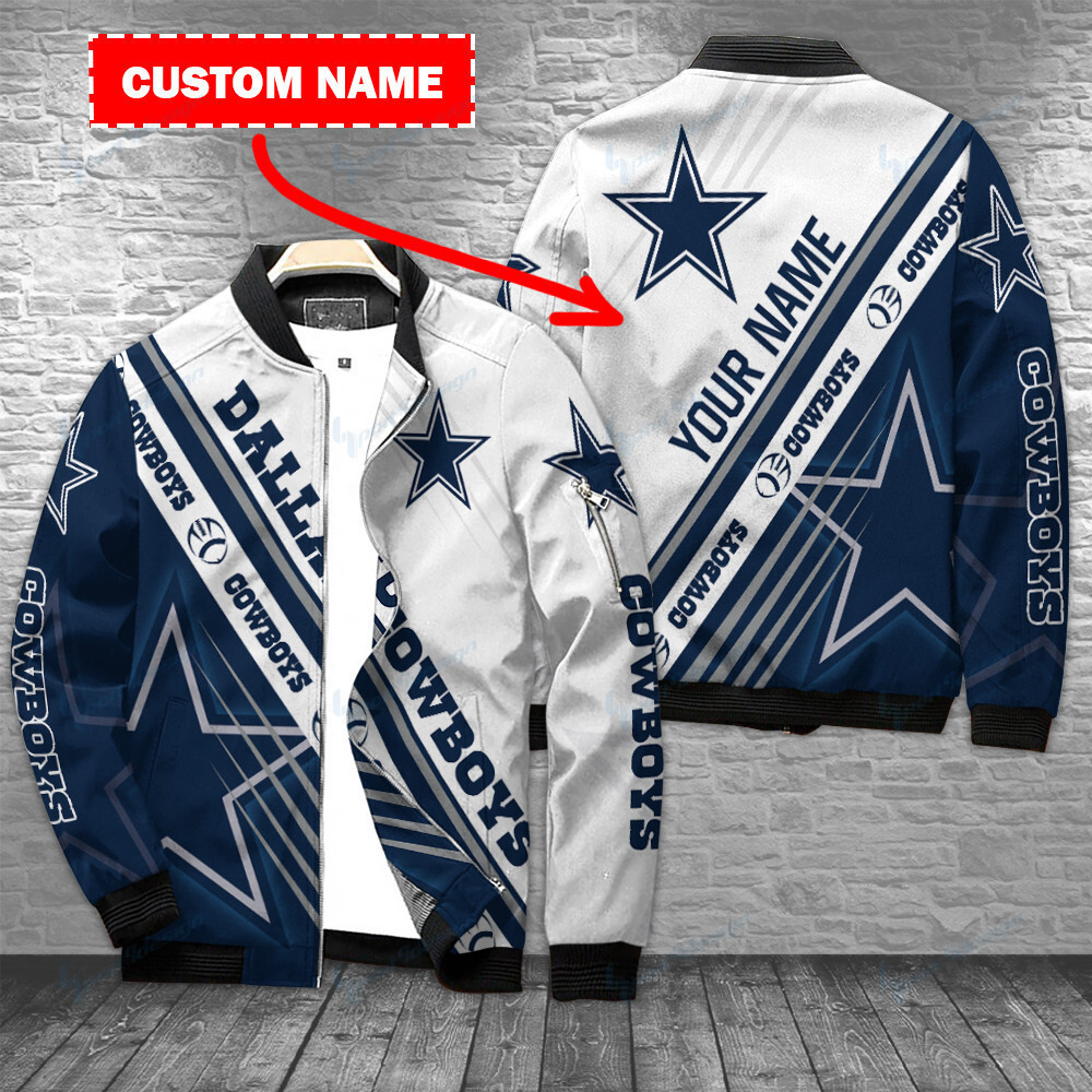 Cowboys Personalized Bomber Jacket BG389