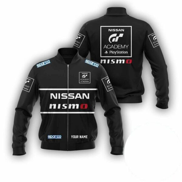 Personalized Nismo F1 Team Racing Nissan Sparco Bomber Jacket 892 133