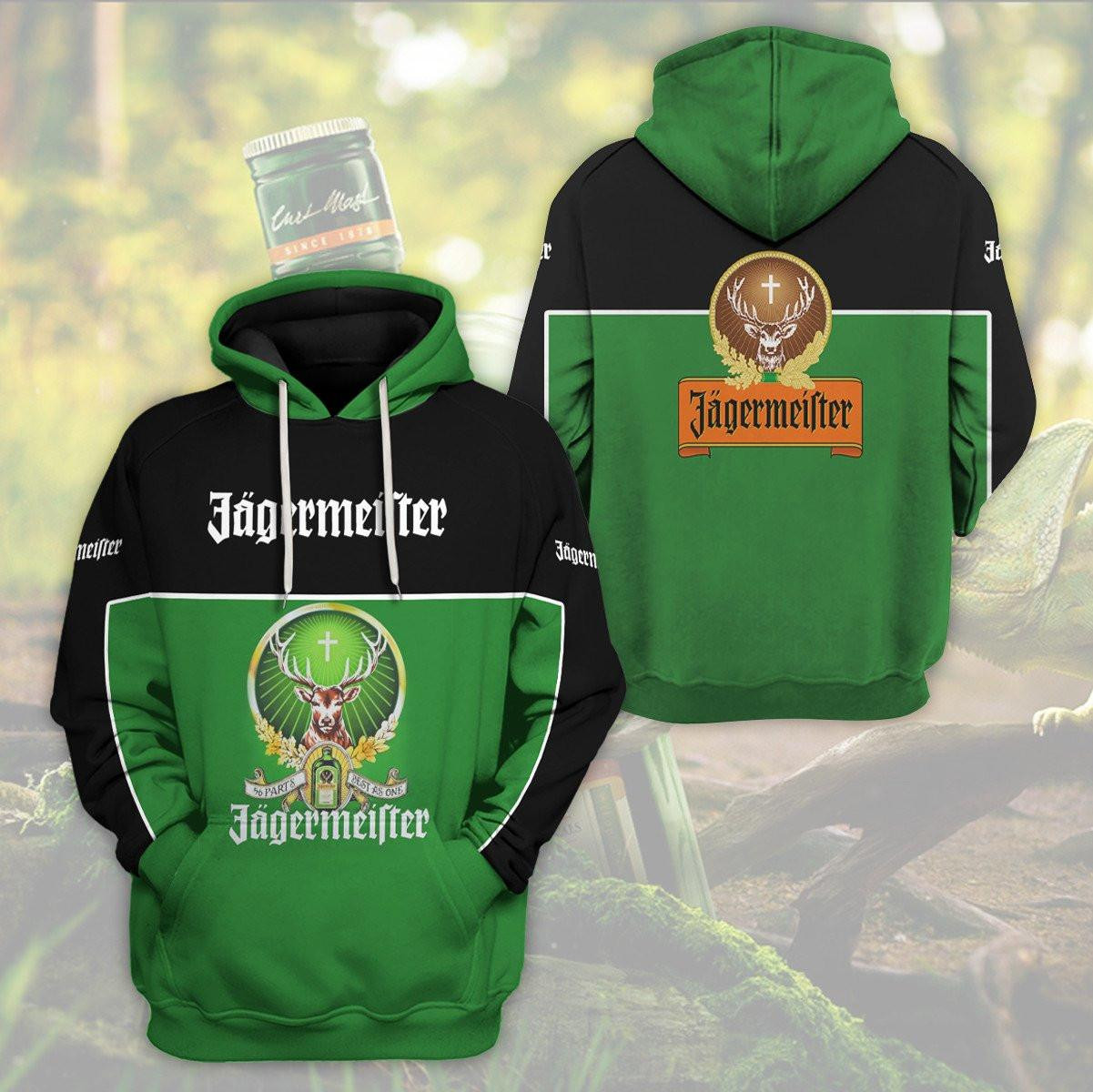 Jagermeister Beer 3d Hoodie