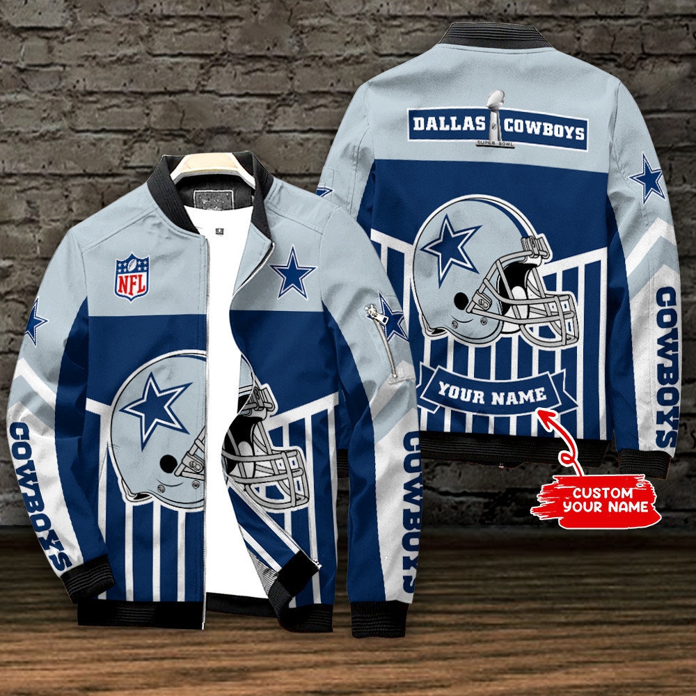 Cowboys Personalized Bomber Jacket BG577