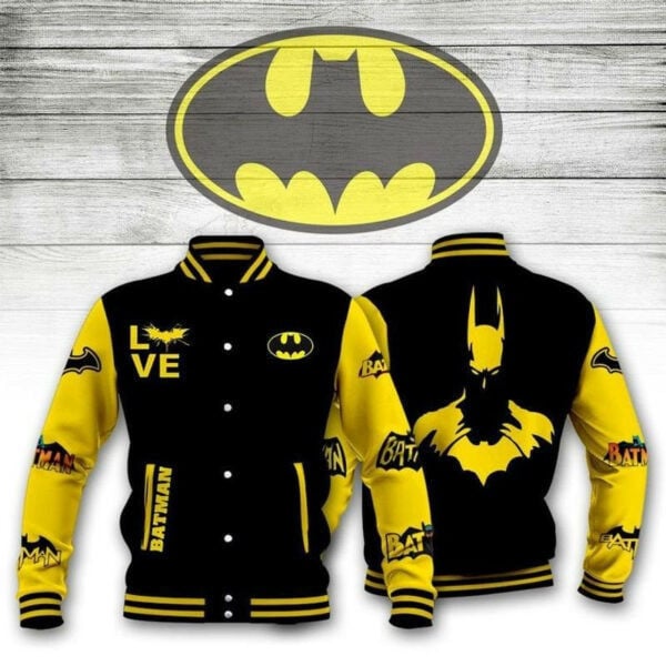 Batman, Batman Dc Comics 687 Gift Lover Baseball Jacket 233