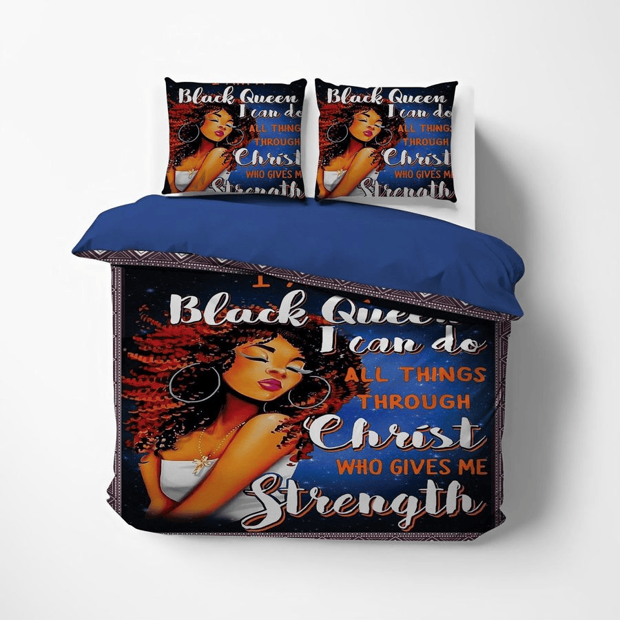 Africa Americans Bedding Set I Am A Black Queen Duvet Covers