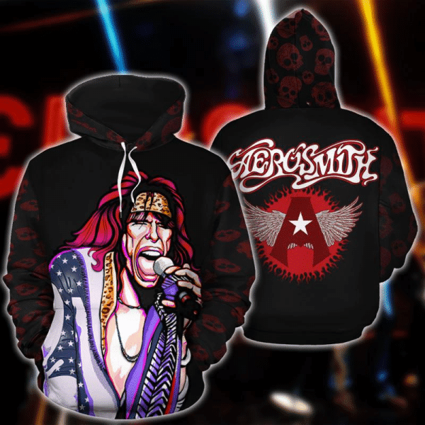 Aerosmith Music Band Thank You For The Memories 2k579 Lover Gift 3d Hoodie