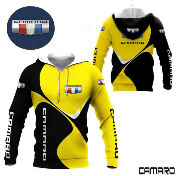 Chevrolet Camaro Shirt 388, 3d Hoodie Zip Hoodie 987