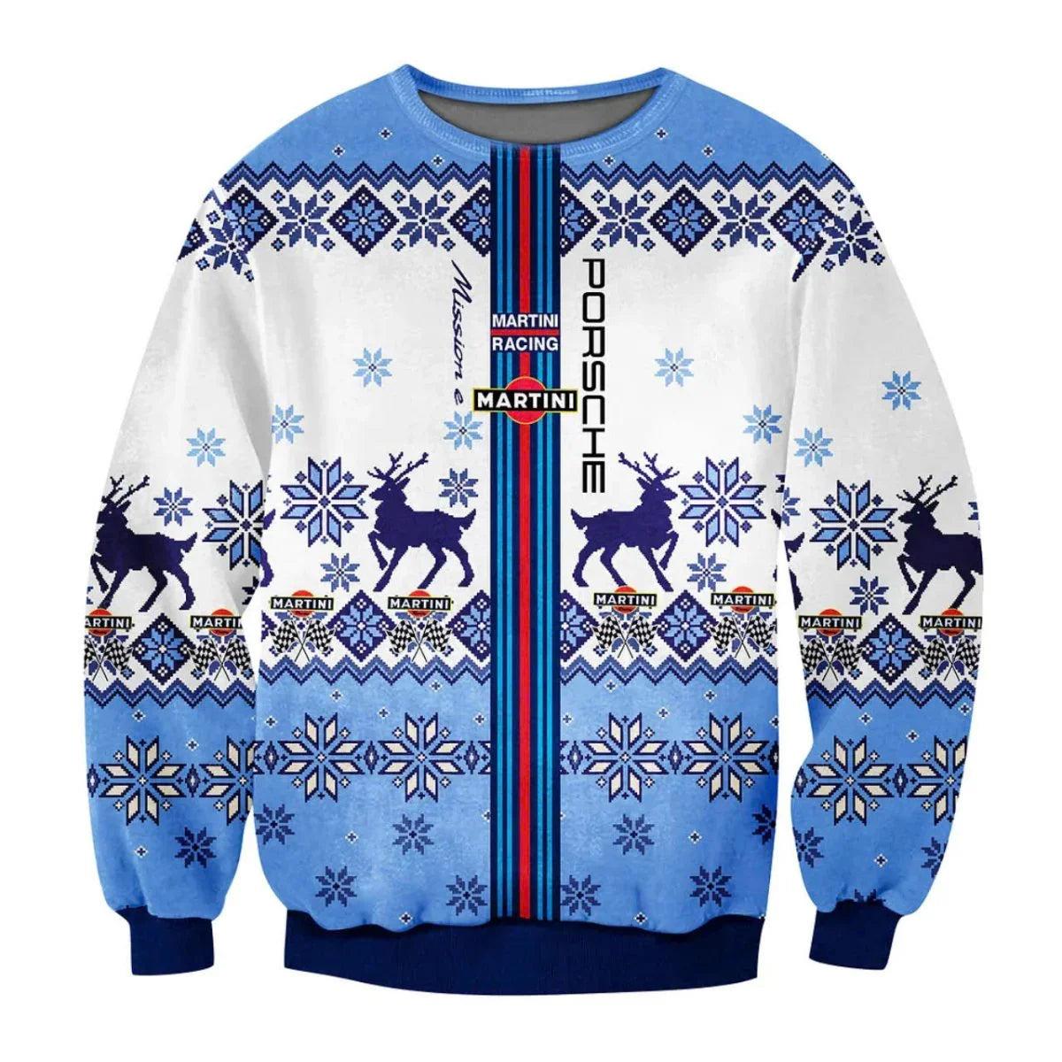 Martini Christmas Holiday Ugly Christmas Sweater
