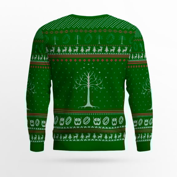 Taters Potatoes Ugly Sweater- Taters Potatoes Sweater- Christmas Sweater- Lord Of The Rings Green