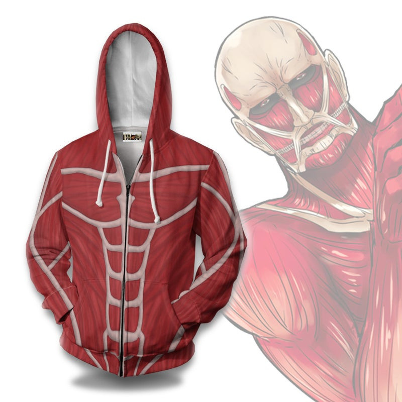 Attack On Titan Colossal Titan 3D All Over Print Hoodie & Zip Hoodie