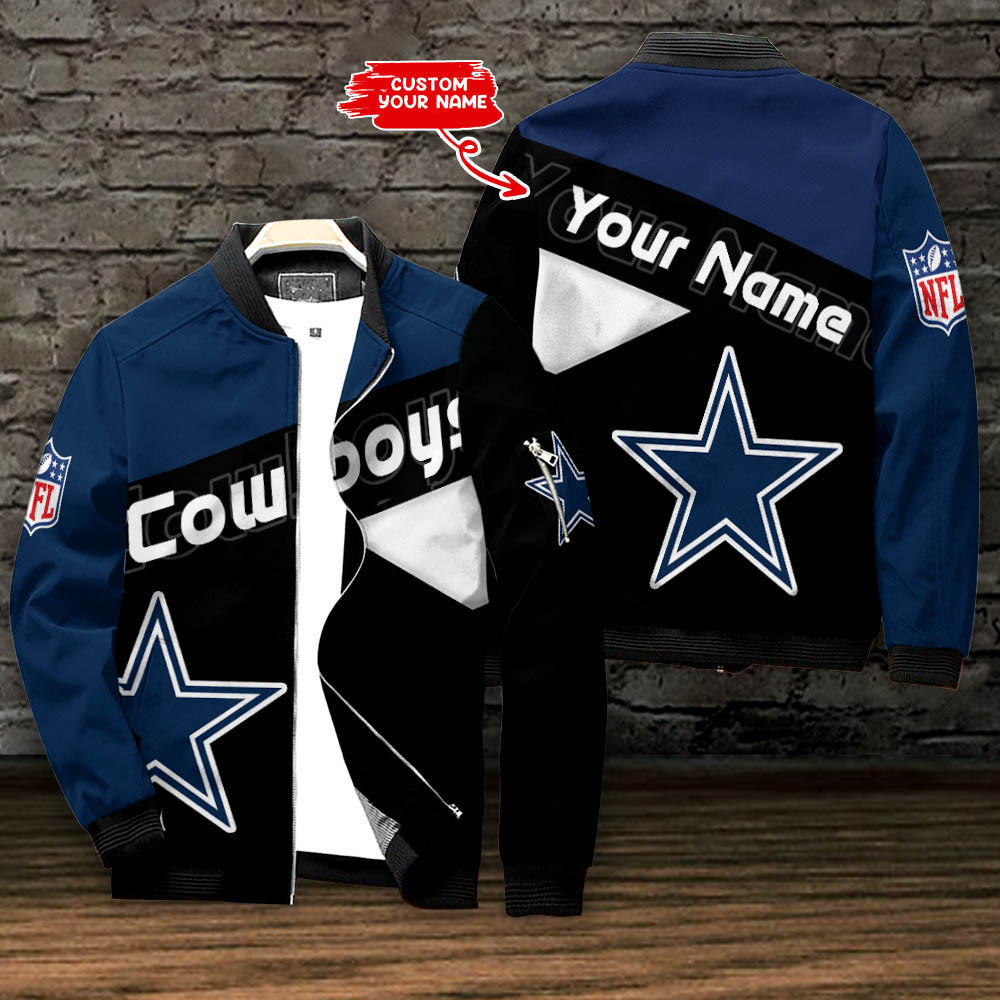 Cowboys Personalized Bomber Jacket BG687
