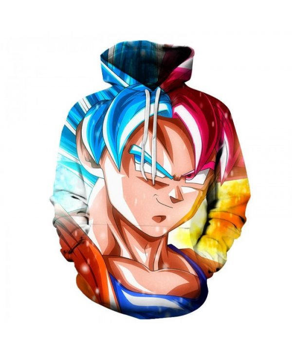 Dragon Ball Proud Eyes 3D All Over Print Hoodie & Zip Hoodie