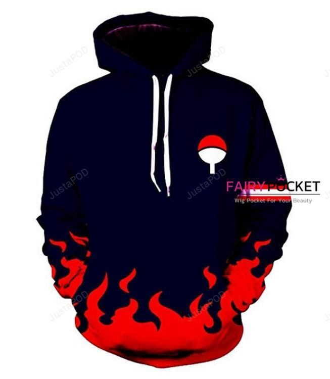 Naruto Uchiha 3D All Over Print Hoodie & Zip Hoodie