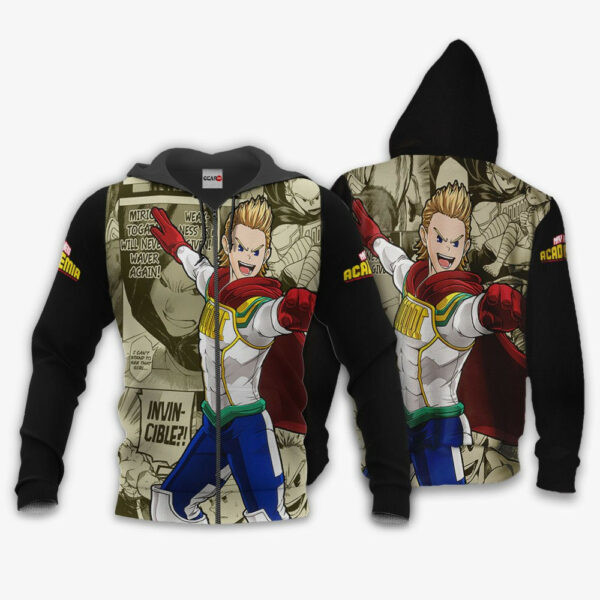 Mirio Toogata Anime My Hero Academia 1k981   Cartoon Graphic Outfits Aop 3d Hoodie Zip Hoodie 2077