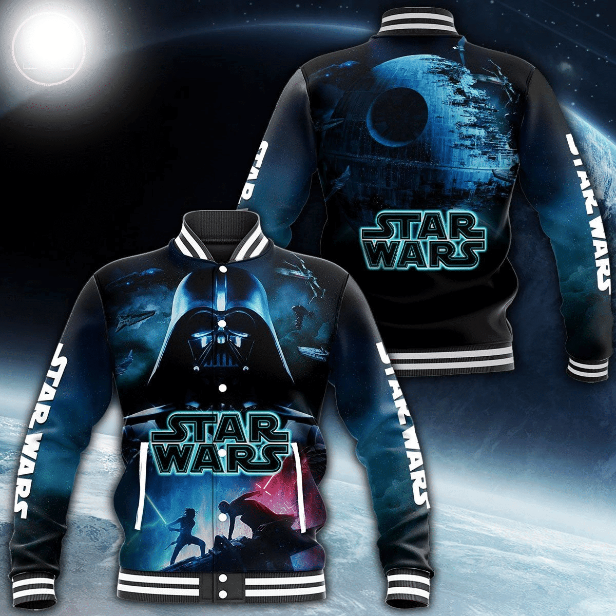Star Wars Movies 370 Gift Lover Baseball Jacket