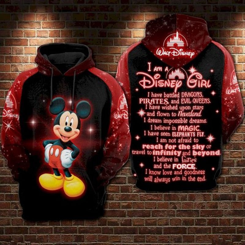 Mickey Mouse Twinkle 3d Hoodie