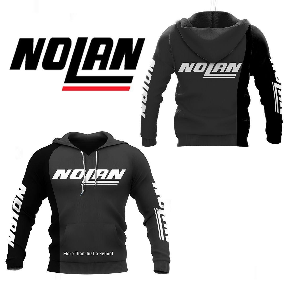 Nolan Helmets Shirt 159, 3d Hoodie Zip Hoodie