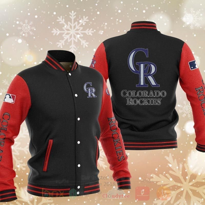 Colorado Rockies Baseball Jacket V5