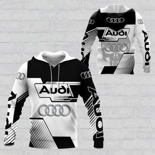Audi Shirt 445, 3d Hoodie Zip Hoodie 1260