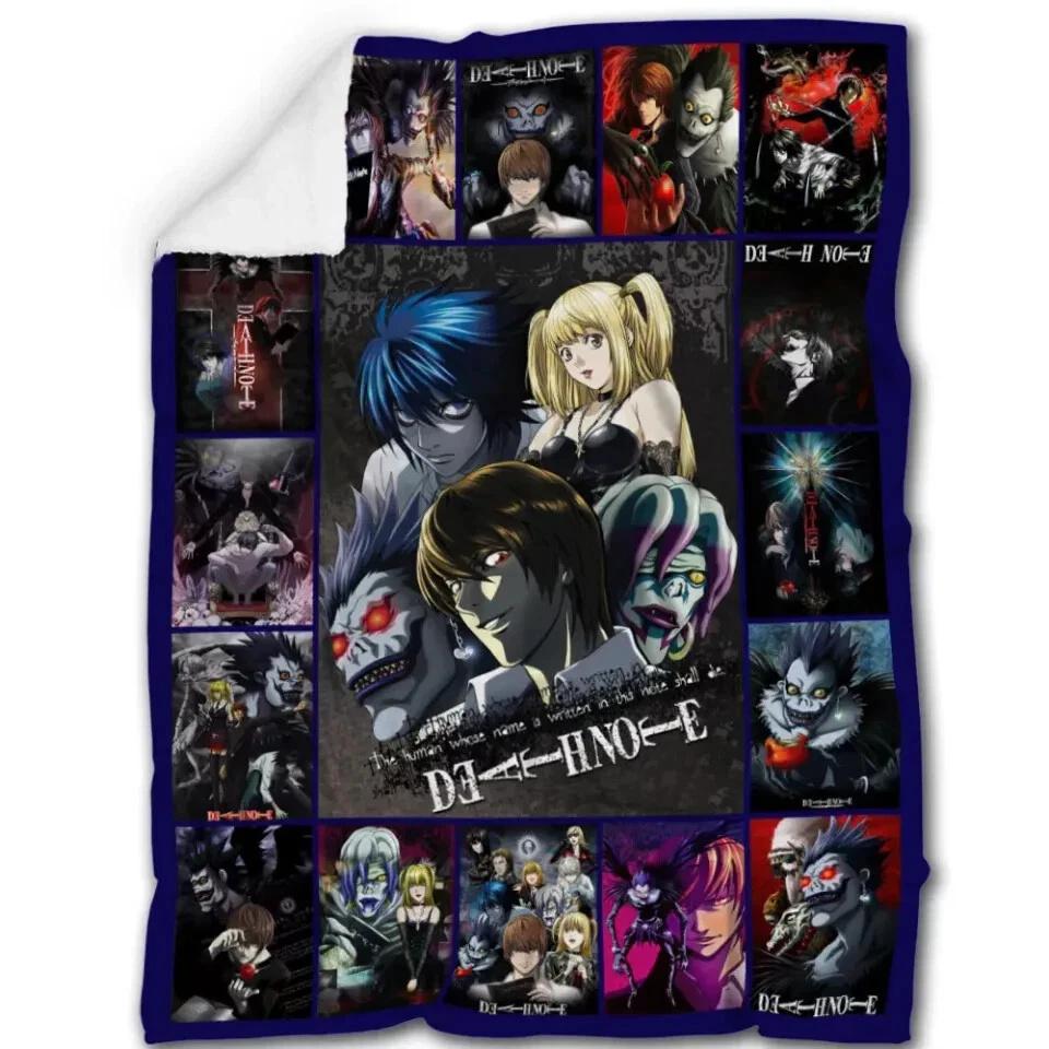 Death Note Fleece Sherpa Blanket